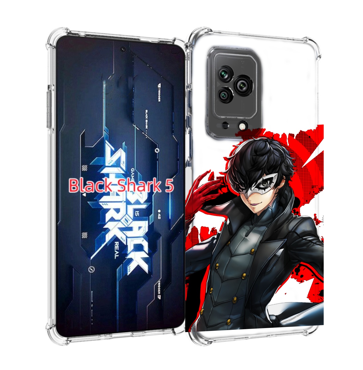

Чехол MyPads Persona 5 для Xiaomi Black Shark 5, Прозрачный, Tocco