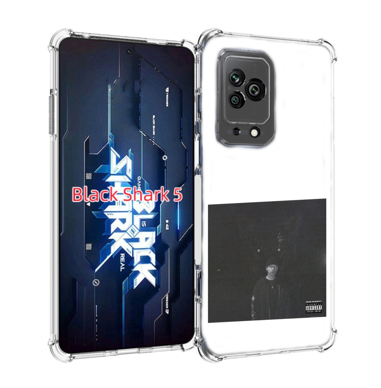 

Чехол MyPads Phuneral Pharaoh для Xiaomi Black Shark 5, Прозрачный, Tocco