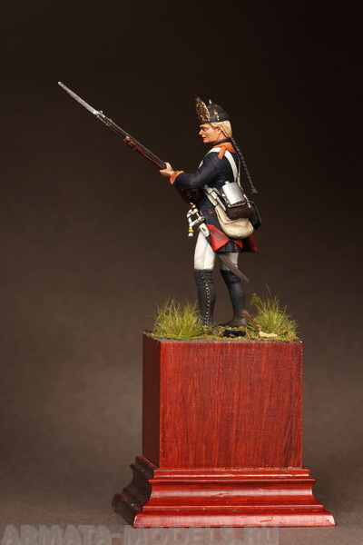 

5404SOGA Prussian fusilier Markgraf von Brandenburg-Schwedt regiment. 1756-1763