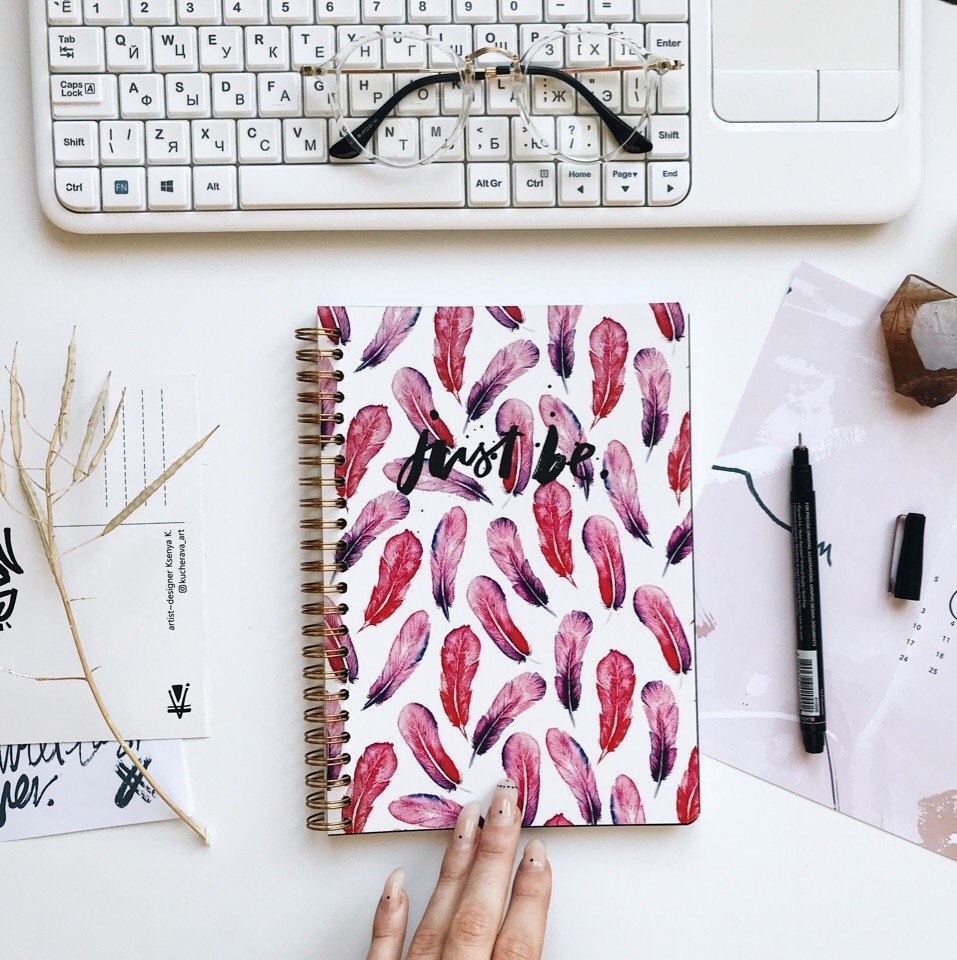 фото Скетчбук unicorn sketchbooks "just be", а5 nobrand