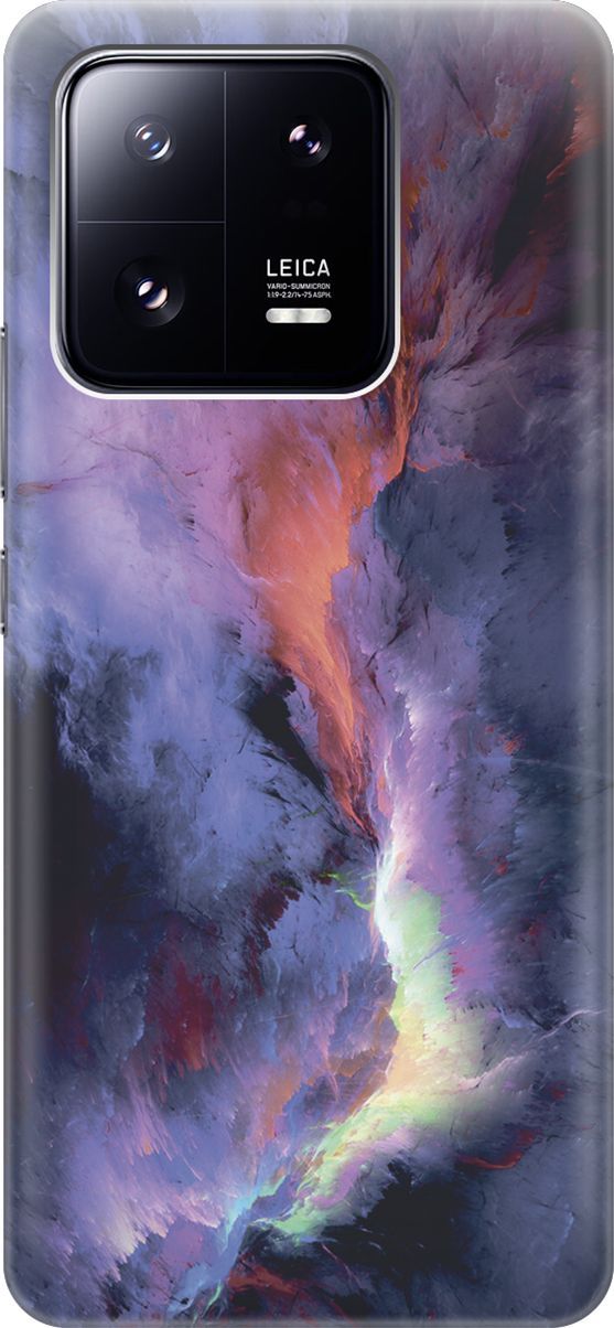 Силиконовый чехол на Xiaomi 13 Pro Про с принтом 