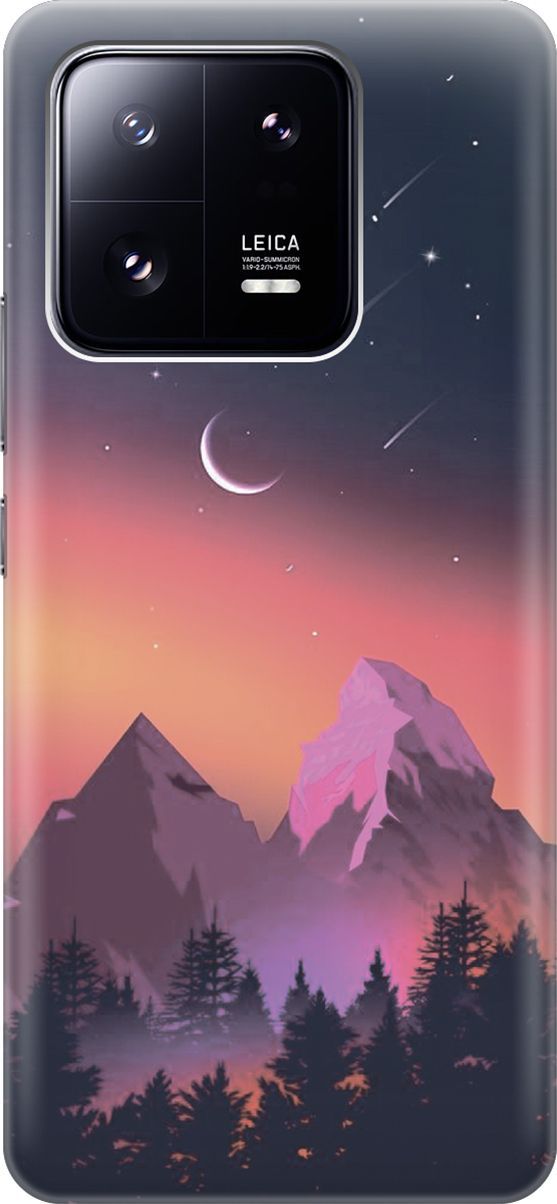 Силиконовый чехол на Xiaomi 13 Pro Про с принтом 