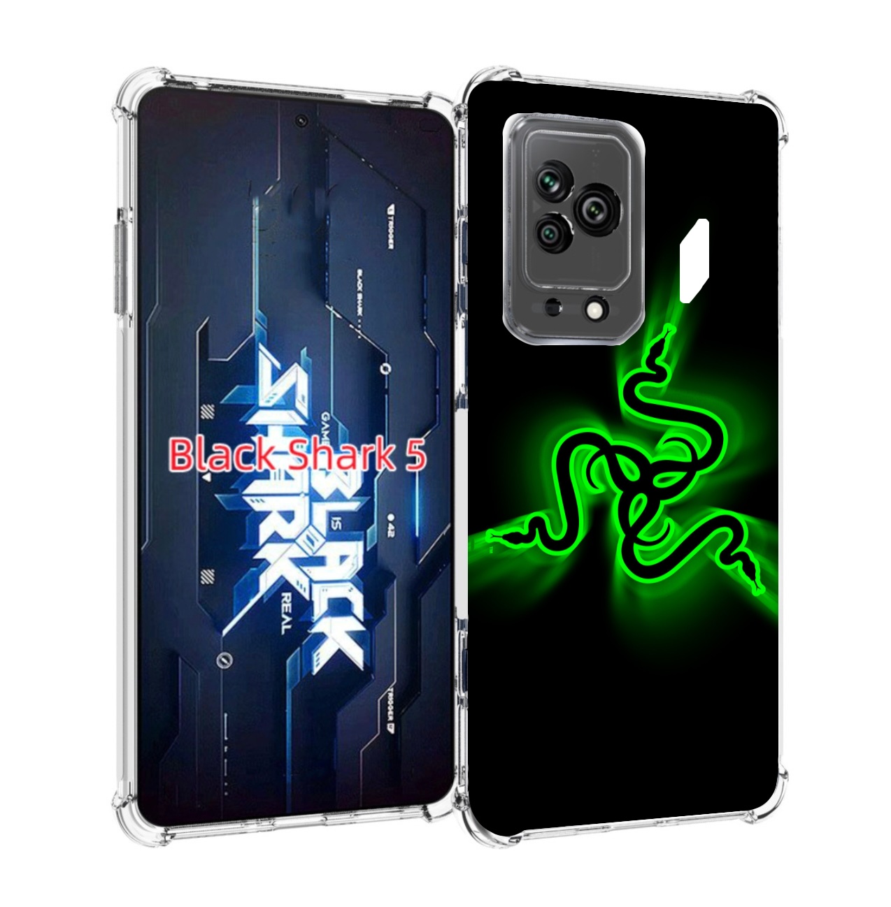 

Чехол MyPads Razer для Xiaomi Black Shark 5, Прозрачный, Tocco