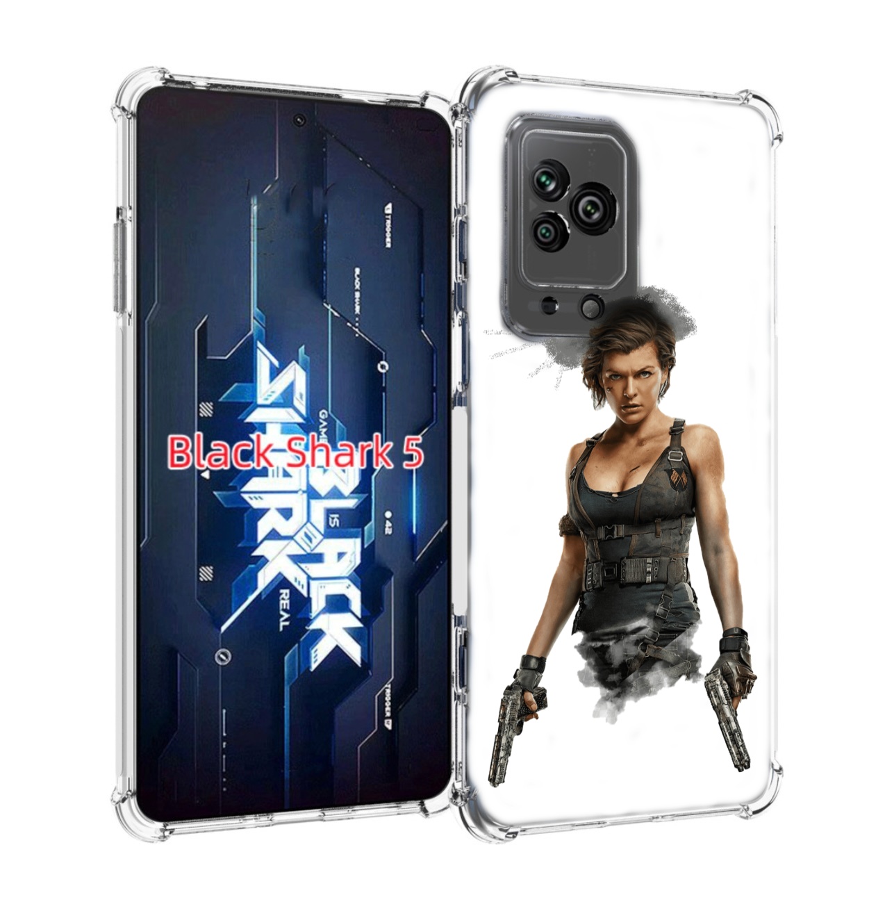 

Чехол MyPads Resident-Evil для Xiaomi Black Shark 5, Прозрачный, Tocco