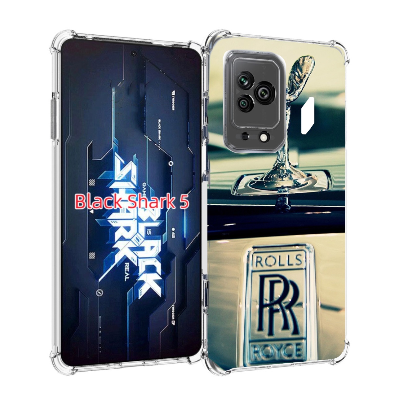 

Чехол MyPads Rolls Royce 1 для Xiaomi Black Shark 5, Прозрачный, Tocco