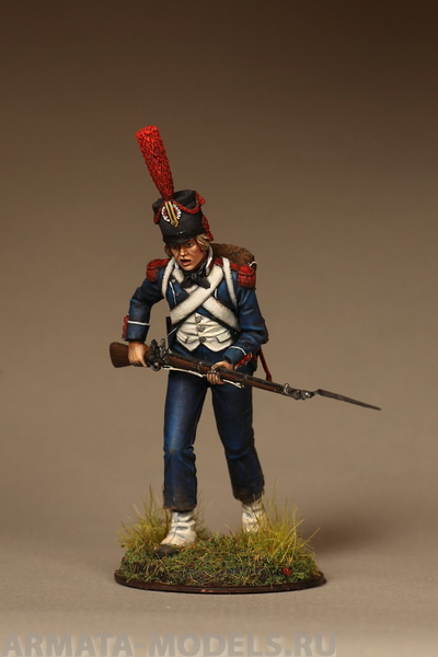 

5410SOGA French light infantry carabinier. Battle of Marengo 1800