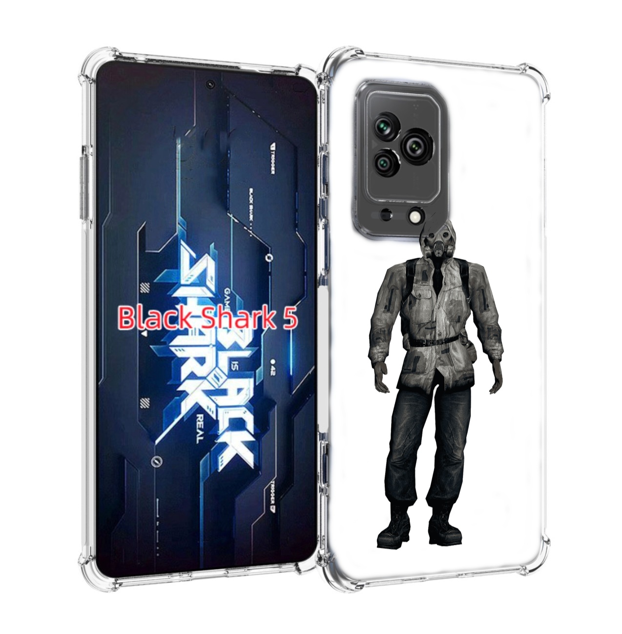 

Чехол MyPads S для Xiaomi Black Shark 5, Прозрачный, Tocco