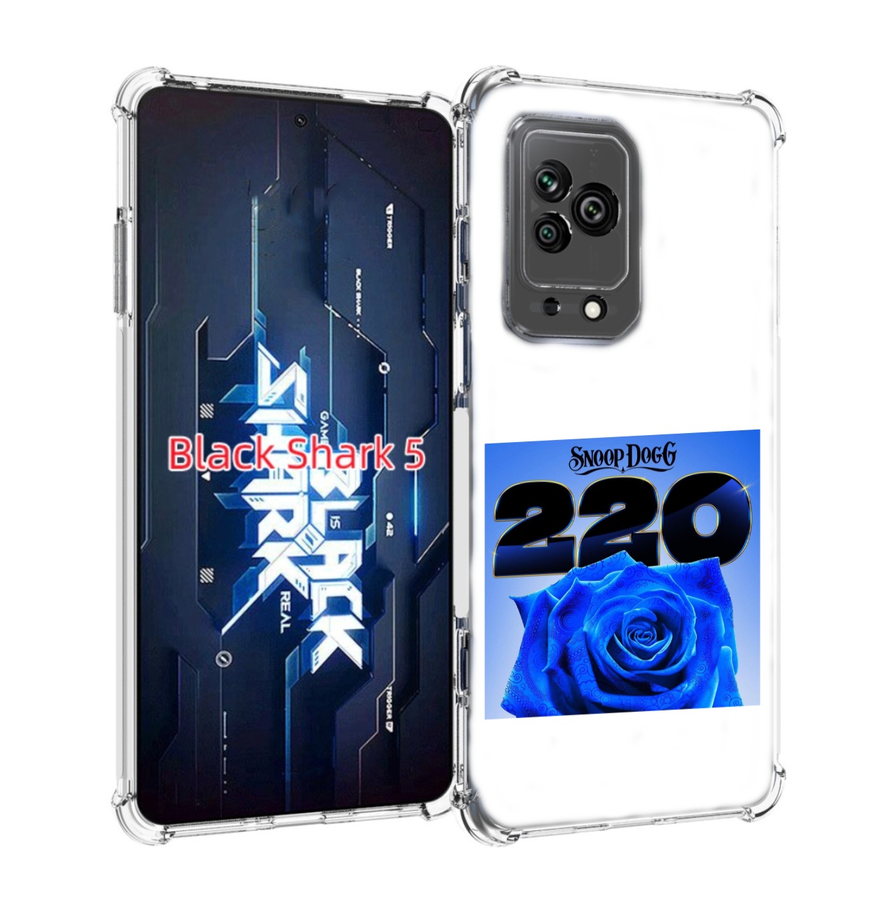 

Чехол MyPads Snoop Dogg 220 для Xiaomi Black Shark 5, Прозрачный, Tocco