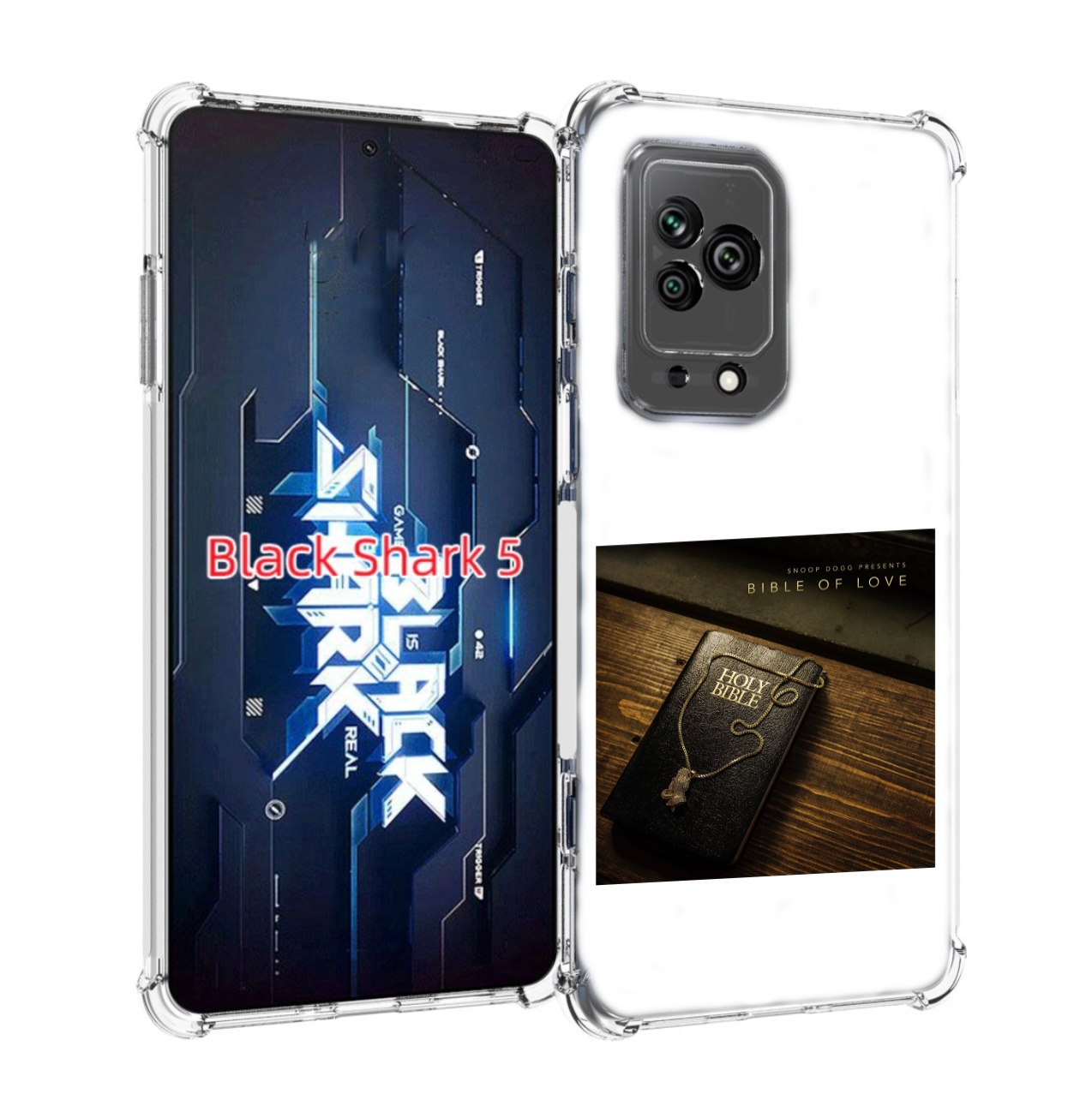 

Чехол Mypads Snoop Dogg Bible Of Love Для Xiaomi Black Shark 5, Прозрачный, Tocco