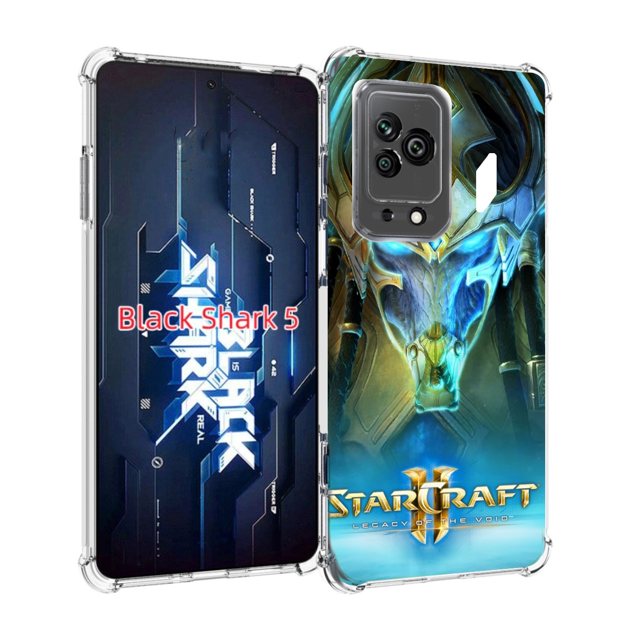 

Чехол MyPads StarCraft II Legacy of the Void для Xiaomi Black Shark 5, Прозрачный, Tocco