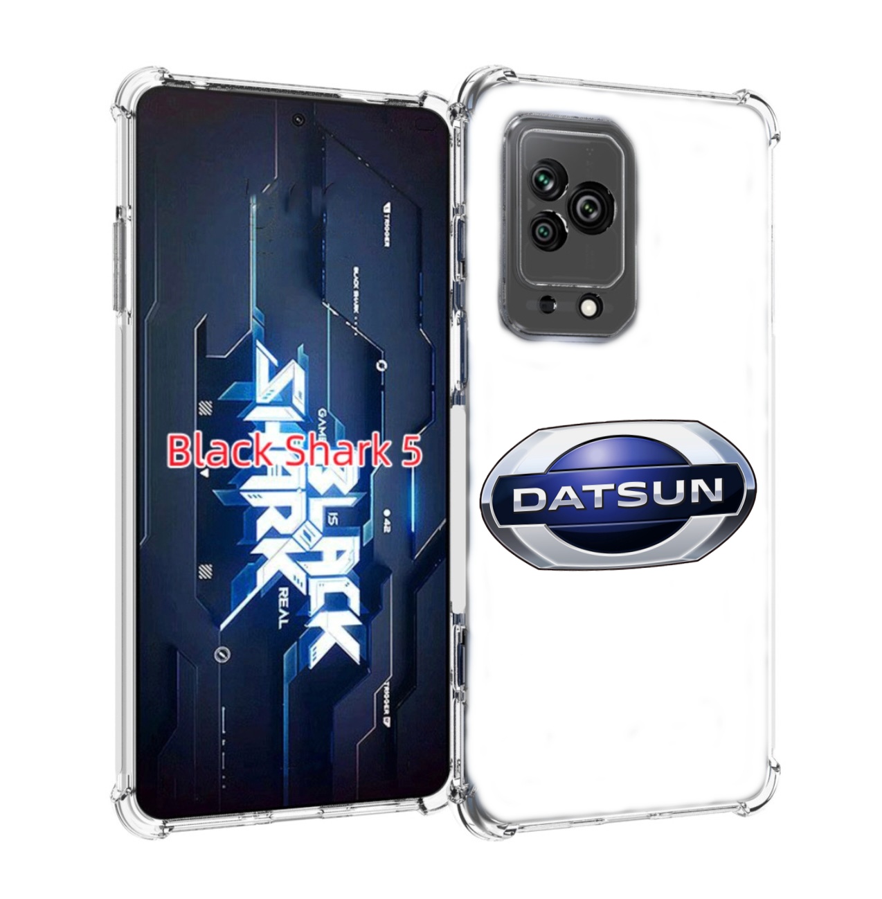 

Чехол MyPads datsun мужской для Xiaomi Black Shark 5, Прозрачный, Tocco