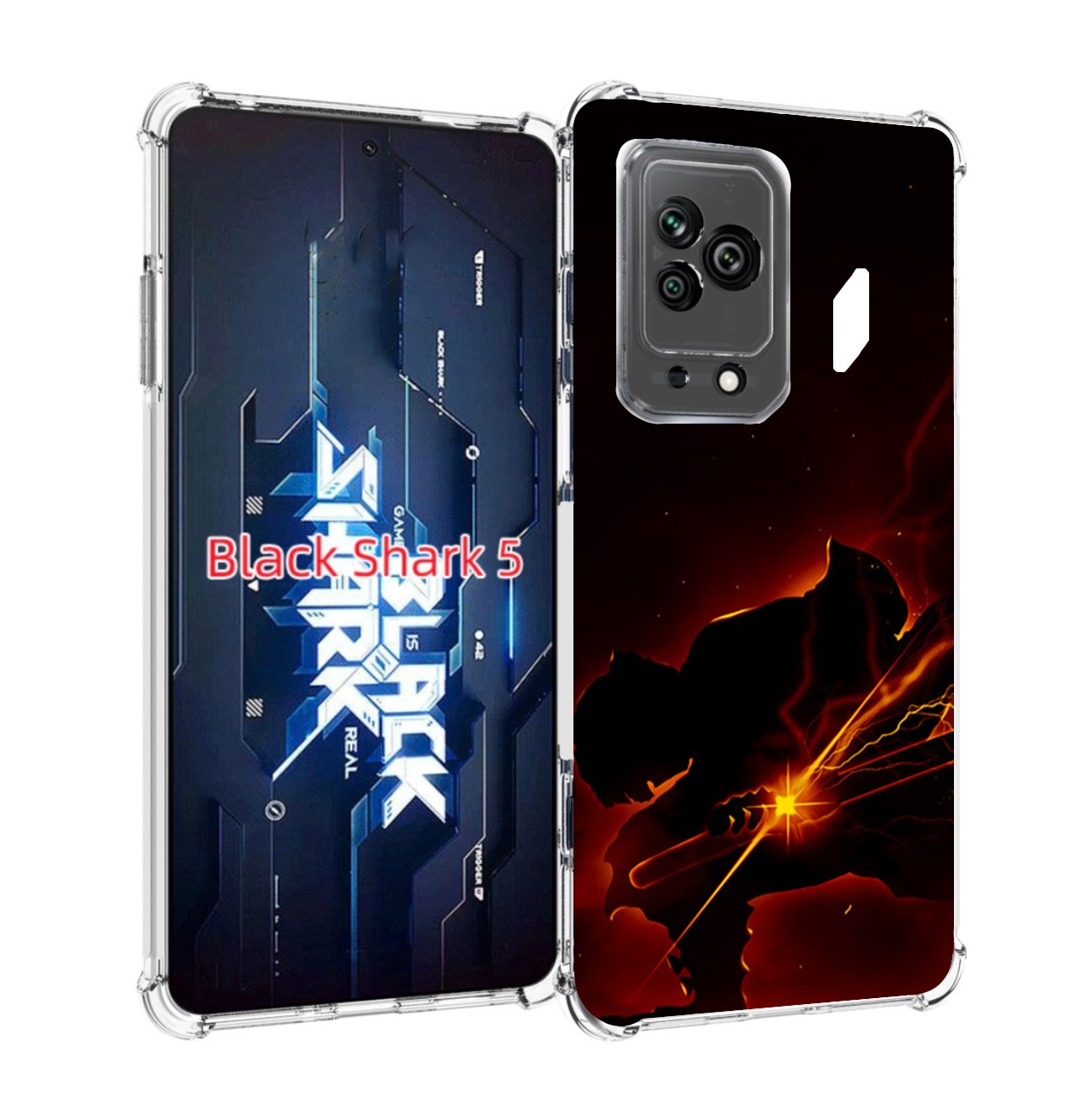 

Чехол MyPads demon-slayer-зеницу для Xiaomi Black Shark 5, Прозрачный, Tocco