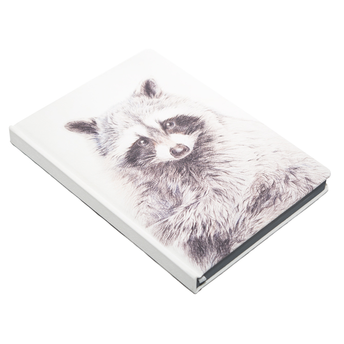 

ЕжеWeeka Енот (записная книжка в клетку) A5