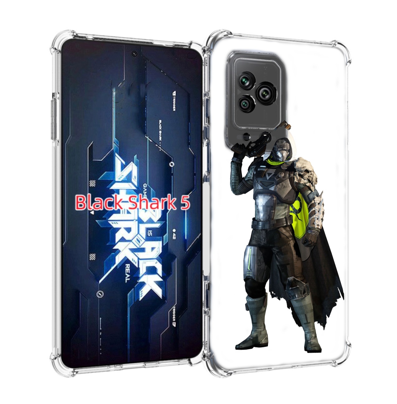 

Чехол MyPads destiny-2-hunter для Xiaomi Black Shark 5, Прозрачный, Tocco