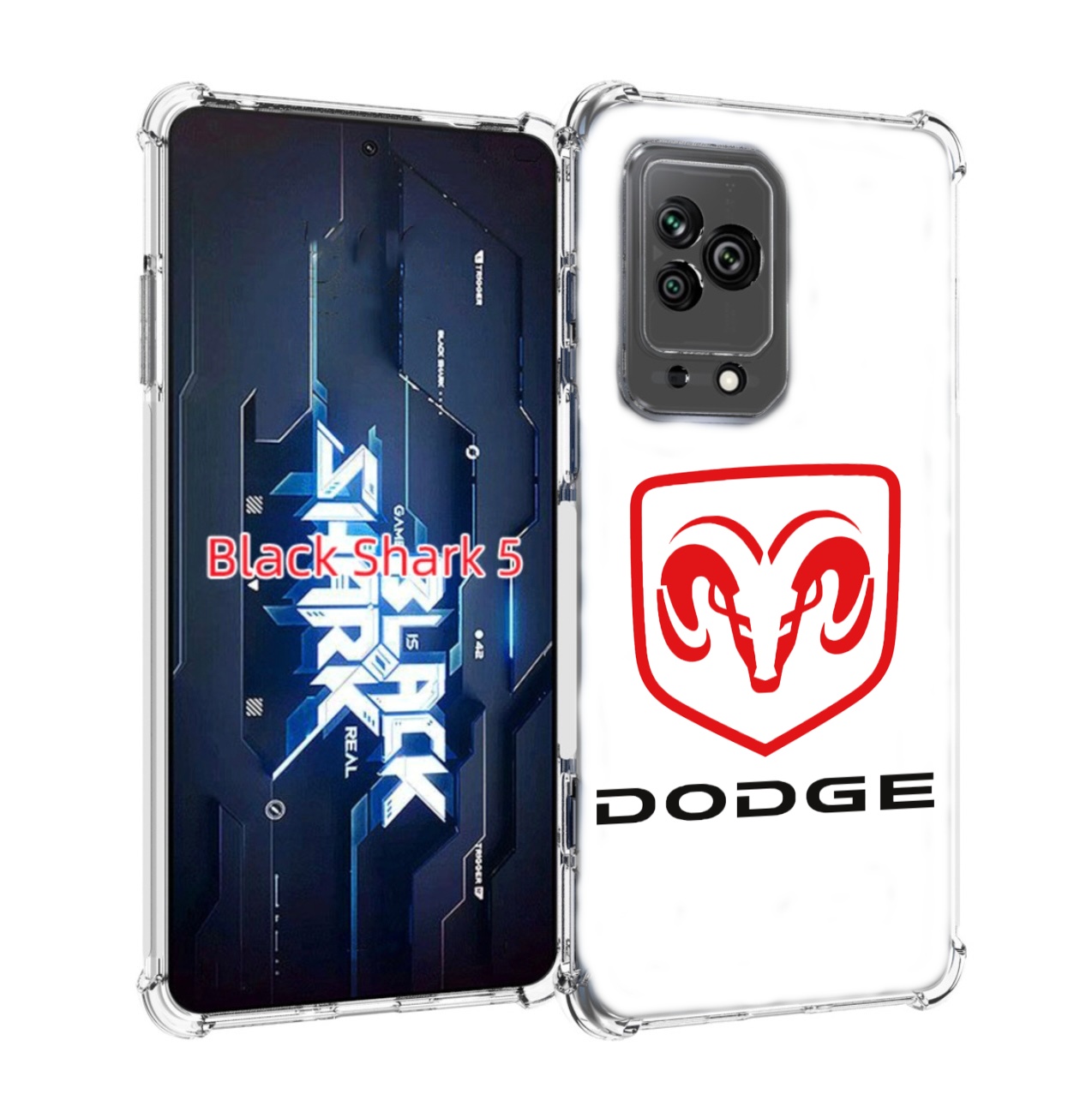

Чехол MyPads dodge-2 мужской для Xiaomi Black Shark 5, Прозрачный, Tocco