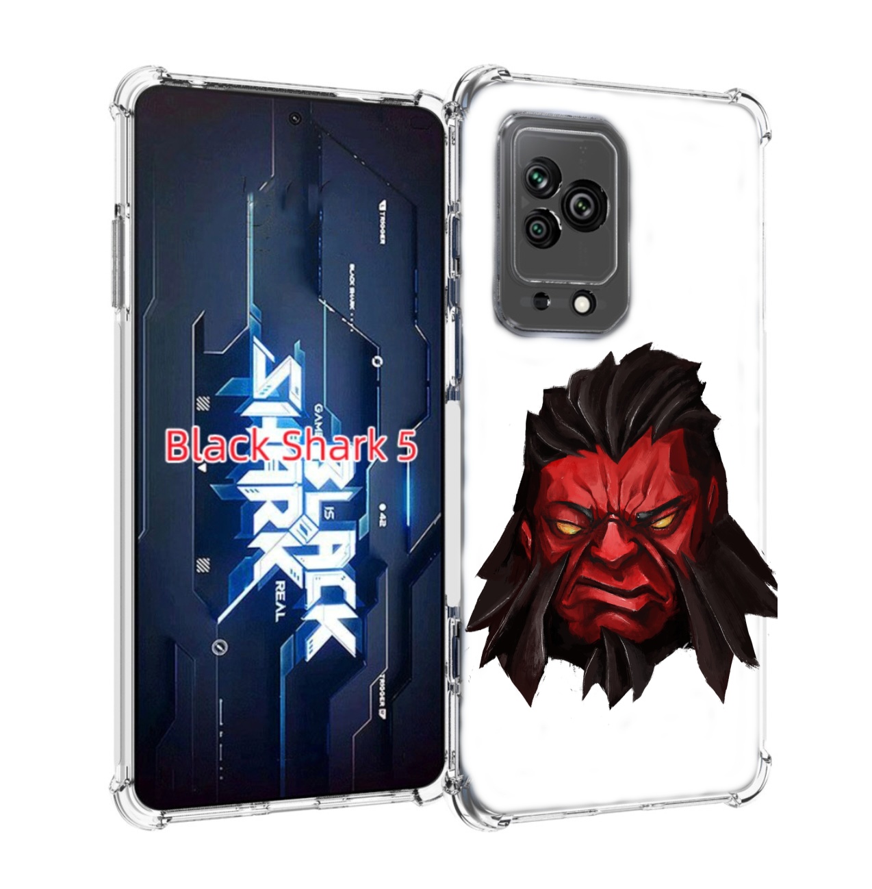 

Чехол MyPads dota-2-axe для Xiaomi Black Shark 5, Прозрачный, Tocco