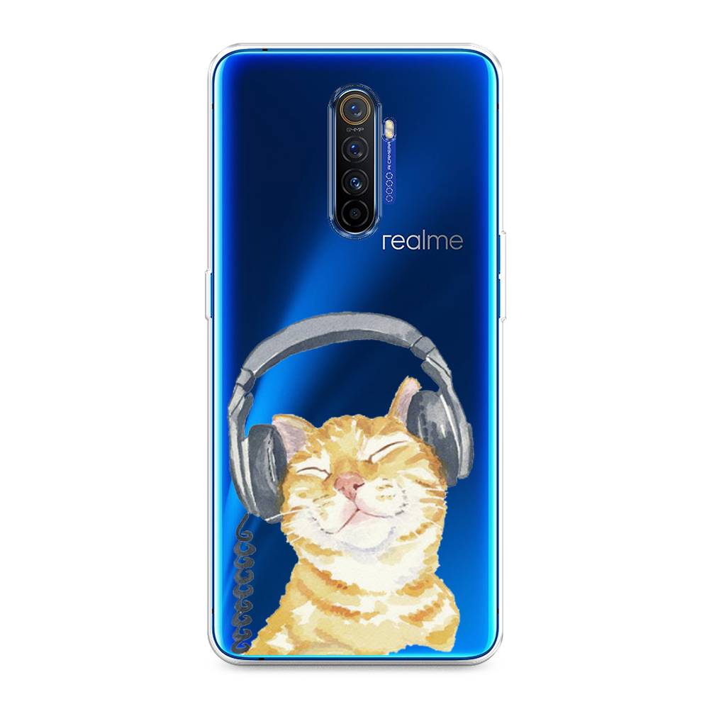 

Силиконовый чехол "Кот меломан" на Realme X2 Pro, Кот меломан