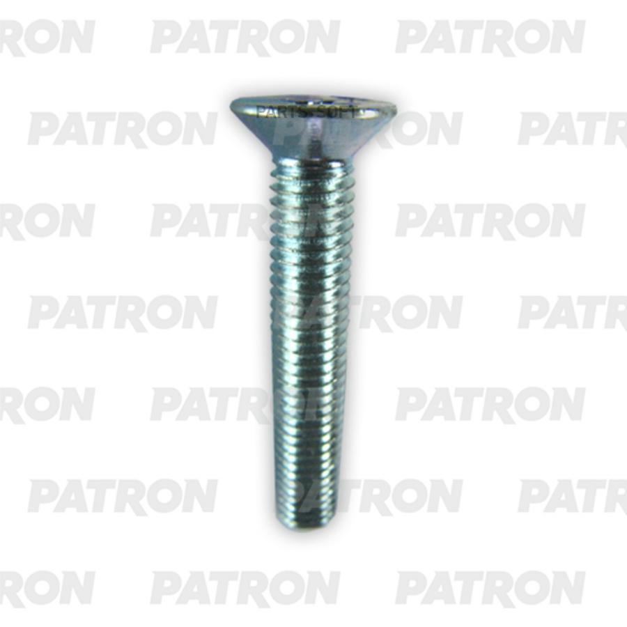 PATRON P37-2627T Болт металлический белый с потайной головкой M8X20  10шт