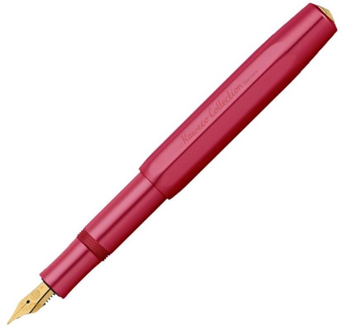 

Ручка перьевая Kaweco AL Sport Collection Ruby GT (Перо F - 0,7 мм)