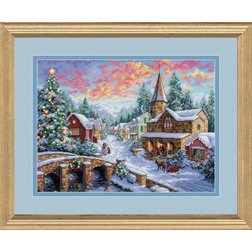 

DIMENSIONS Праздничная деревушка 41х30 см, Праздничная деревушка, 41х30 см