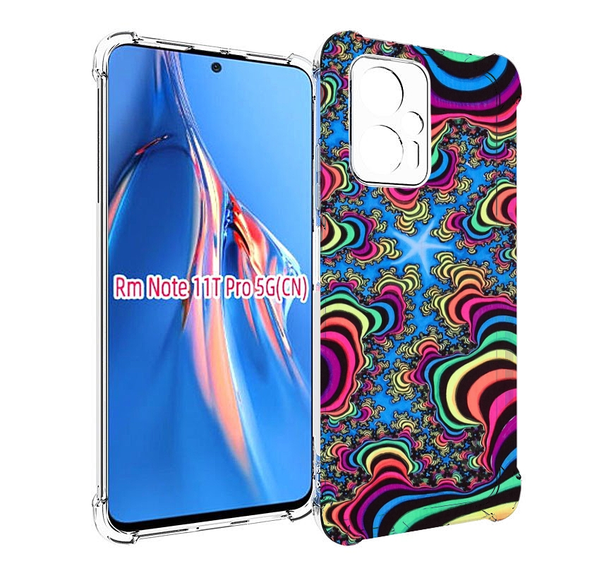 

Чехол MyPads щупальца иллюзия для Xiaomi Redmi Note 11T Pro / 11T Pro Plus / Poco X4 GT..., Прозрачный, Tocco