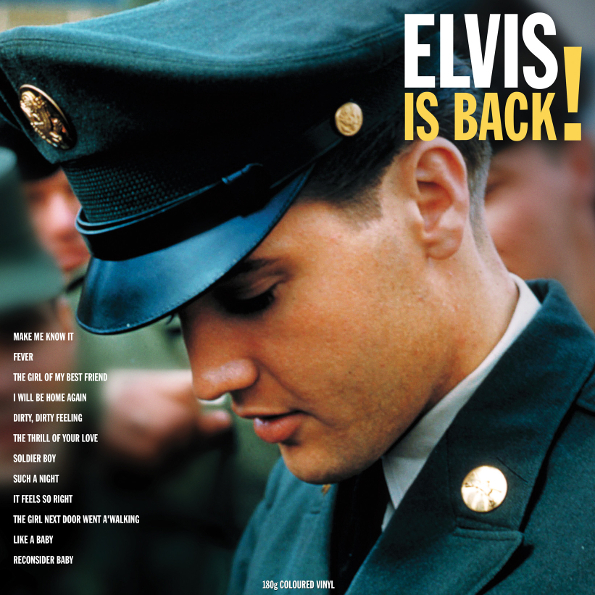 

Elvis Presley ‎/ Elvis Is Back! (Coloured Vinyl)(LP)