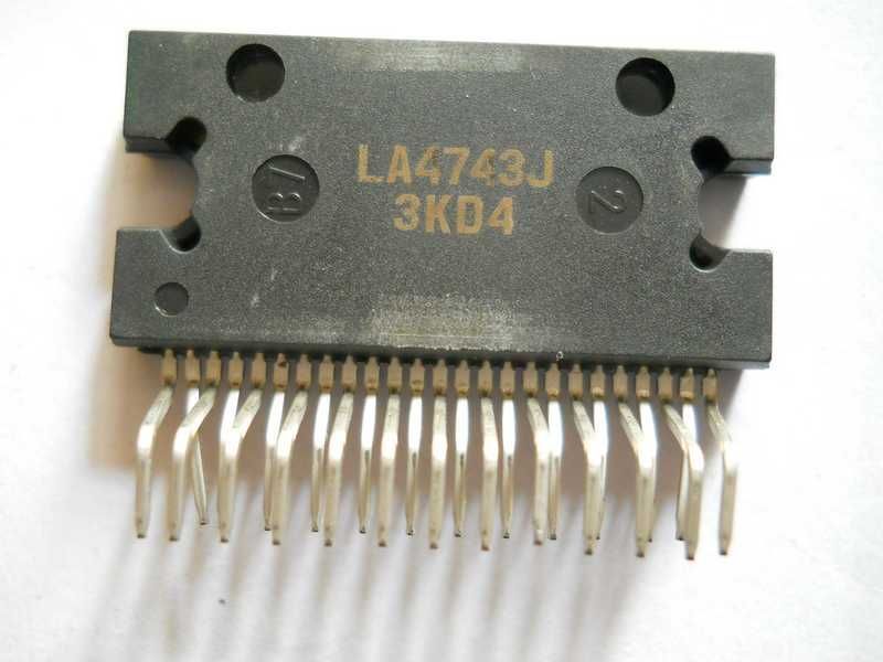 

LA4743J микросхема