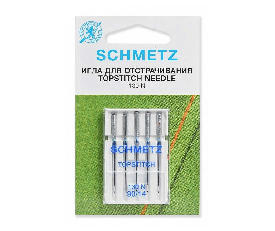 

Иглы Schmetz topstitch № 90, 5 шт.