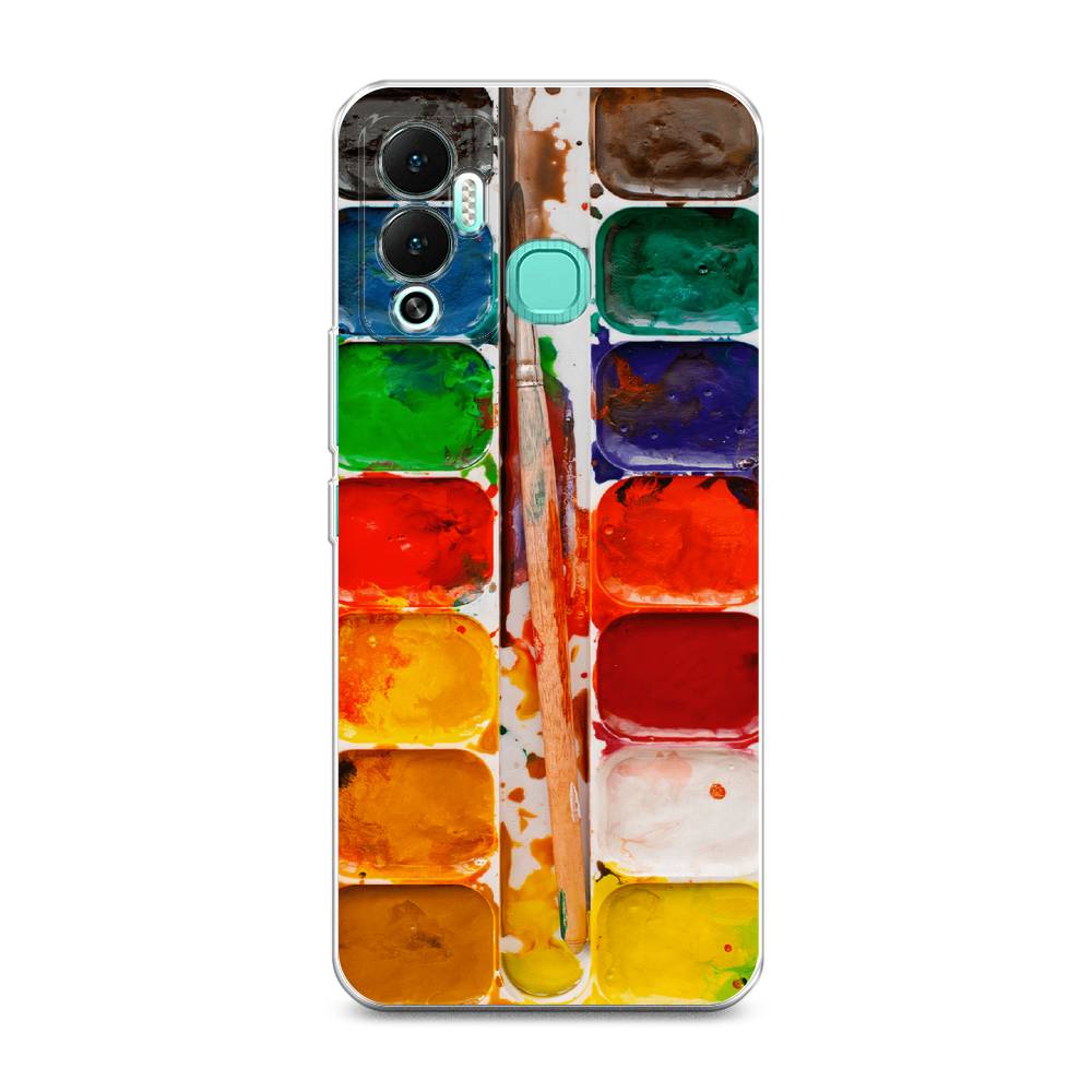 

Чехол на Infinix Hot 12 Play "Акварель", 3101750-4