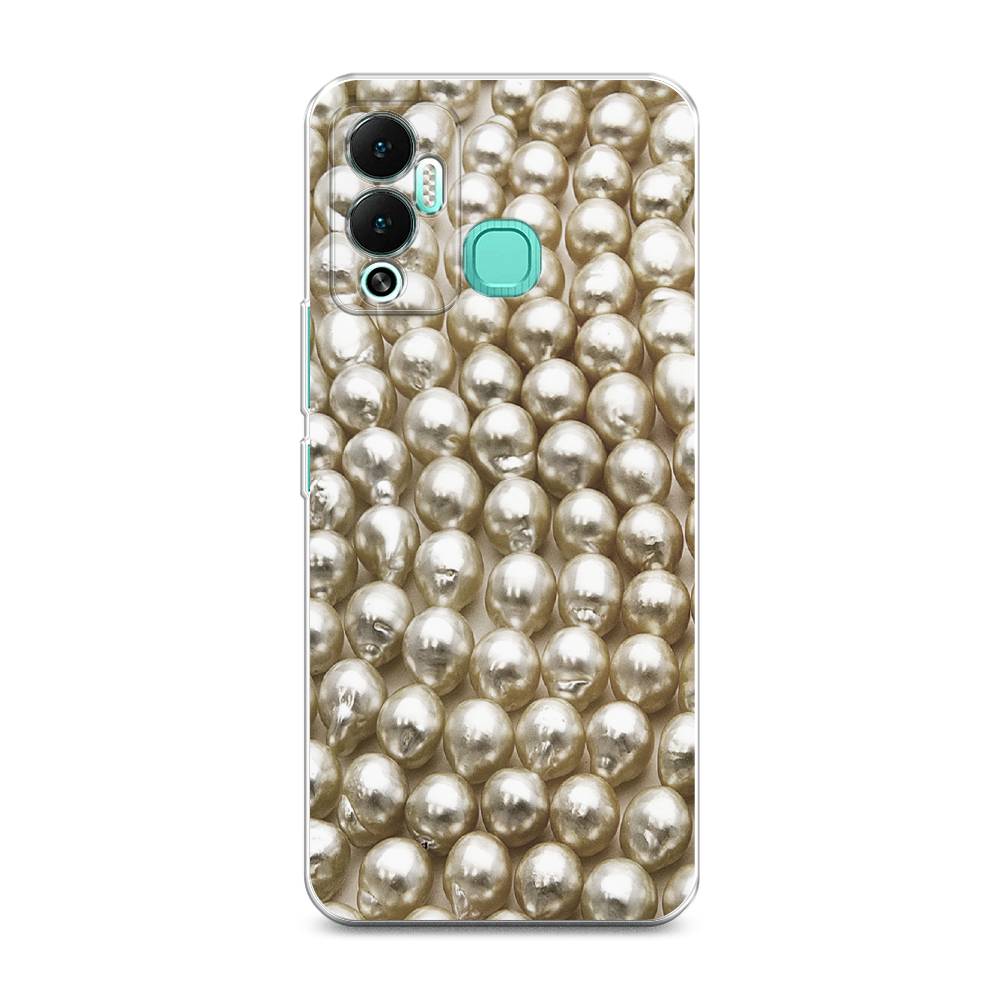 

Чехол на Infinix Hot 12 Play "Жемчуг", Бежевый, 3101750-3