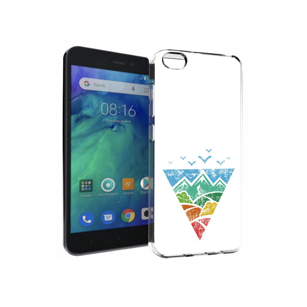 Чехол MyPads Tocco для Xiaomi Redmi Go Лес земля море чайки