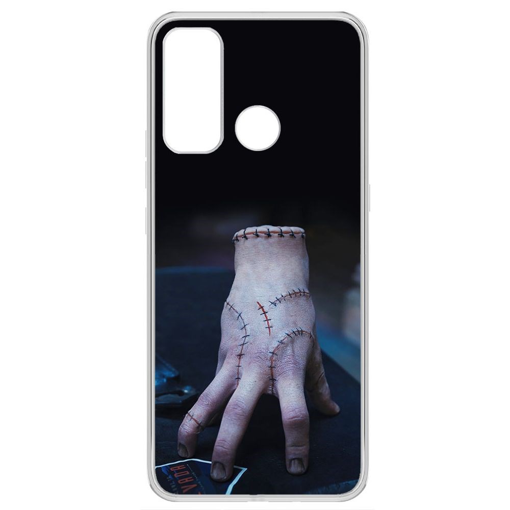 

Чехол-накладка Krutoff Clear Case Уэнсдей Аддамс - Вещь для TECNO Pouvoir 4