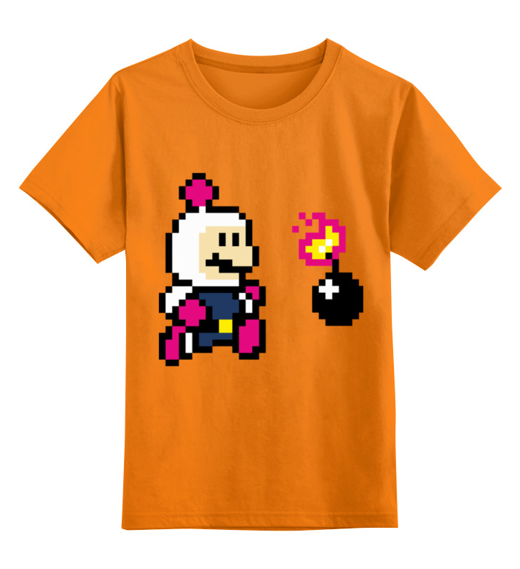 

Детская футболка Printio Bomberman цв.оранжевый р.152, 0000002352870