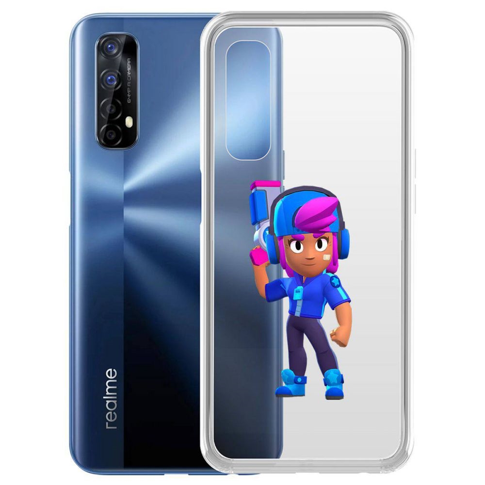 

Чехол-накладка Brawl Stars-Звёздная Шелли для Realme 7