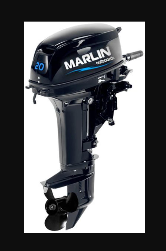 

Лодочный мотор MARLIN MP 20 AMHS, бензиновый, Черный, MP 20 AMHS