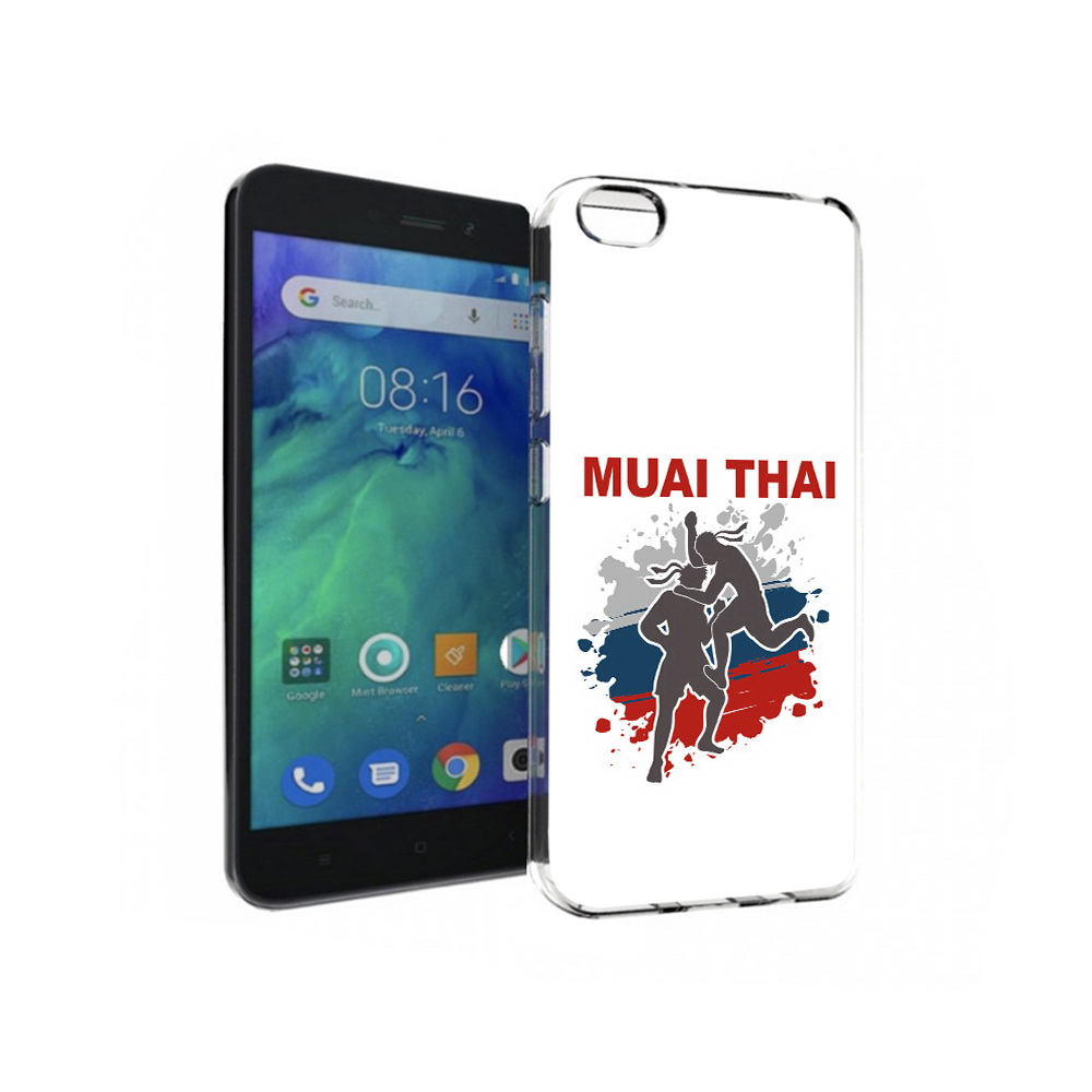 

Чехол MyPads Tocco для Xiaomi Redmi Go Муайтай, Прозрачный, Tocco