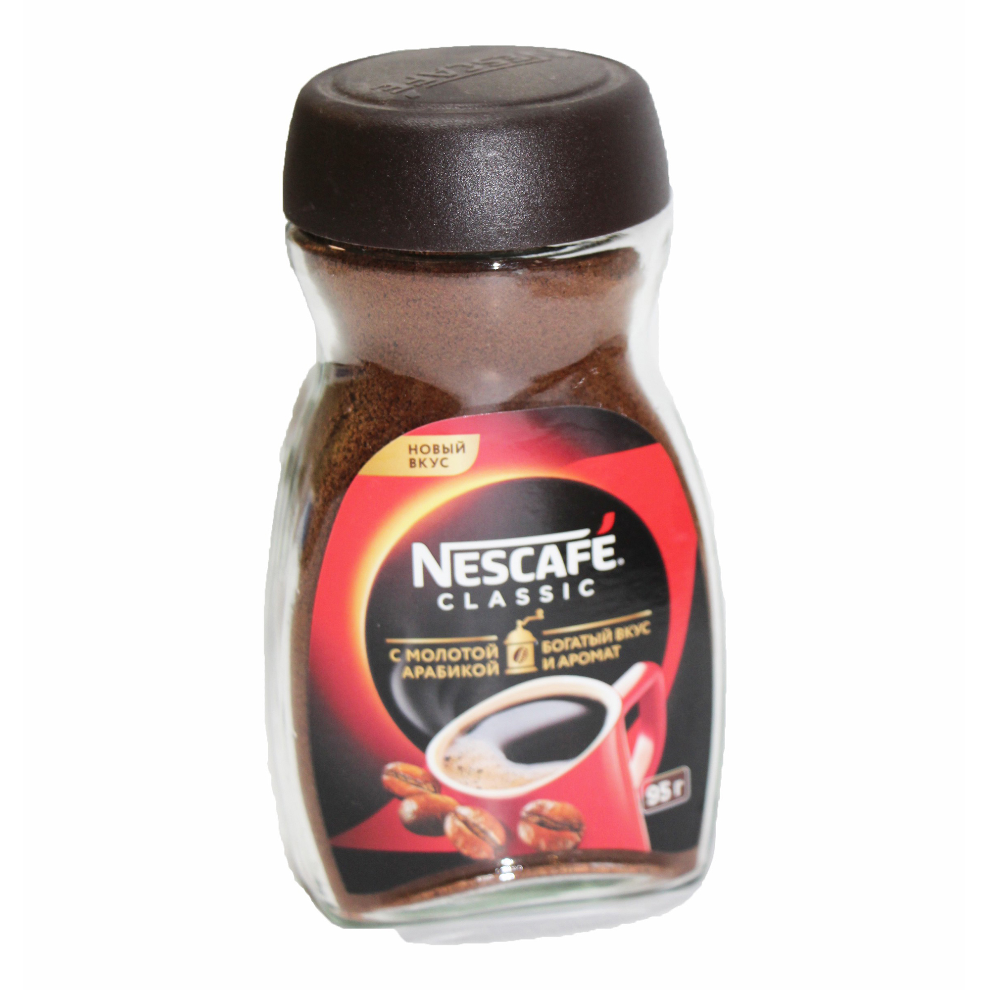 Кофе Nescafe Classic натур. раст. порошкообразный с доб. Натур. Жарен. молотог 85 г