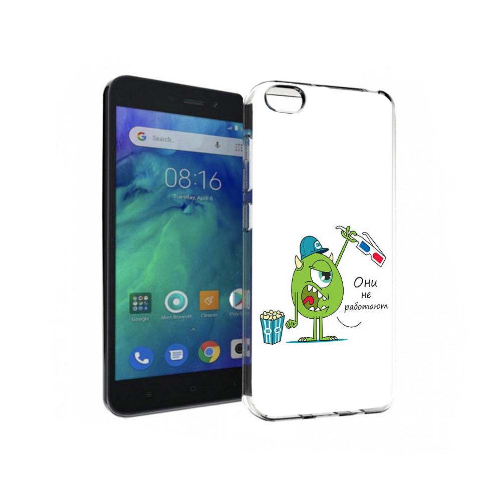 

Чехол MyPads Tocco для Xiaomi Redmi Go Очки не работают, Прозрачный, Tocco