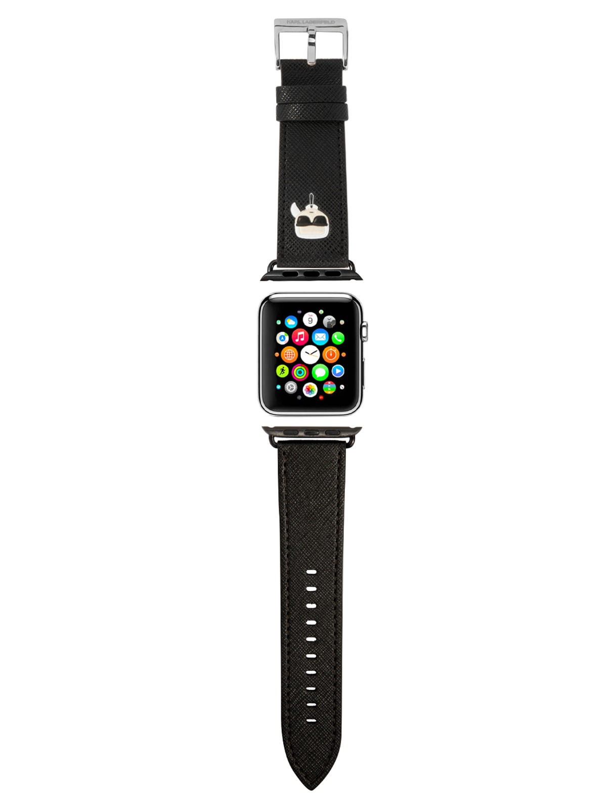 Ремешок Karl Lagerfeld для Apple watch 45/44/42 mm, black