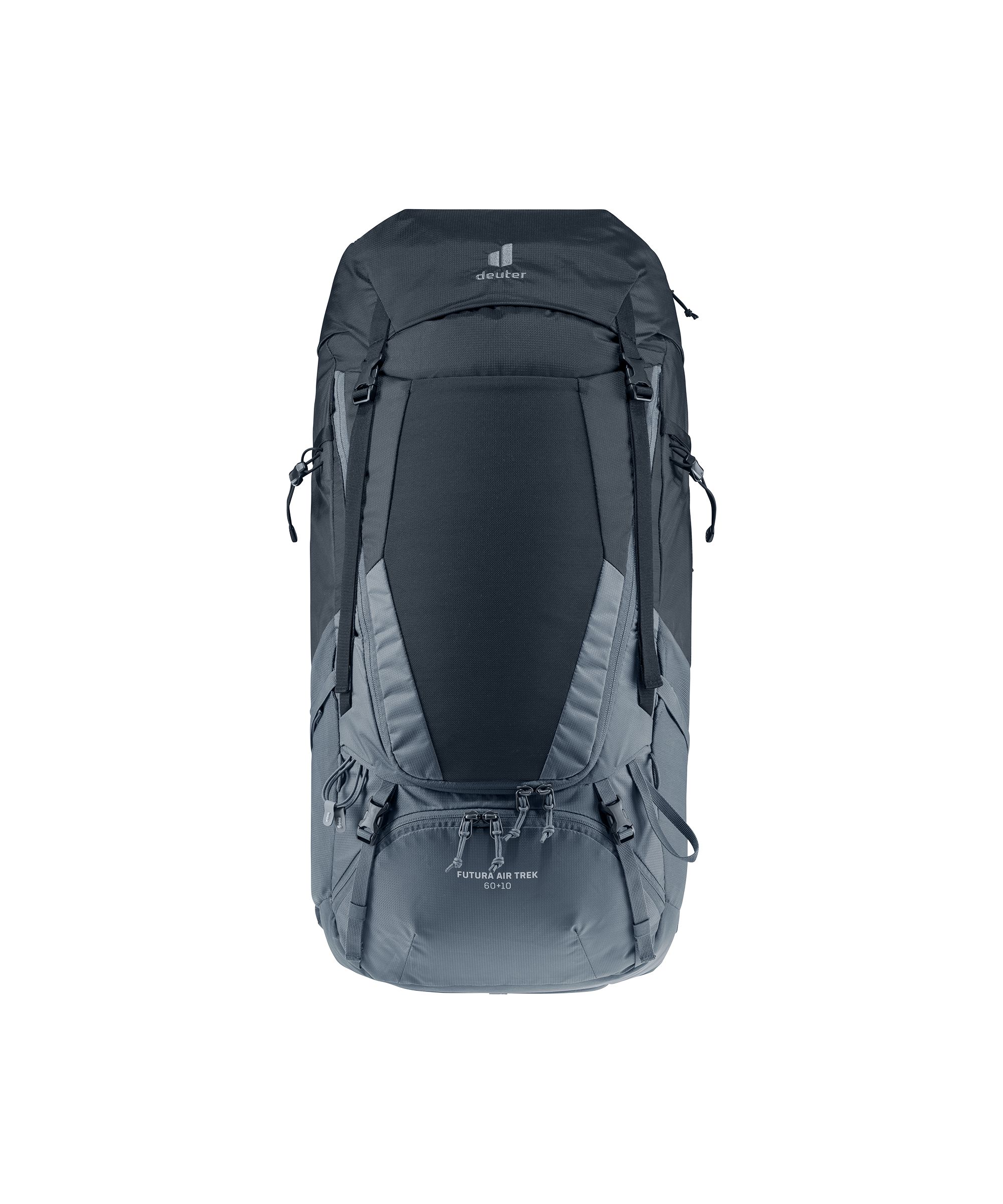 Рюкзак Deuter Futura Air Trek 60 + 10 туристический, black-graphite