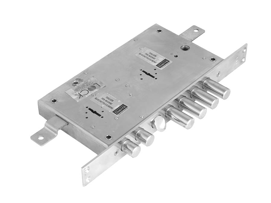

Замок врезной двухсистемный Atra/Dierre 6191 1D правый