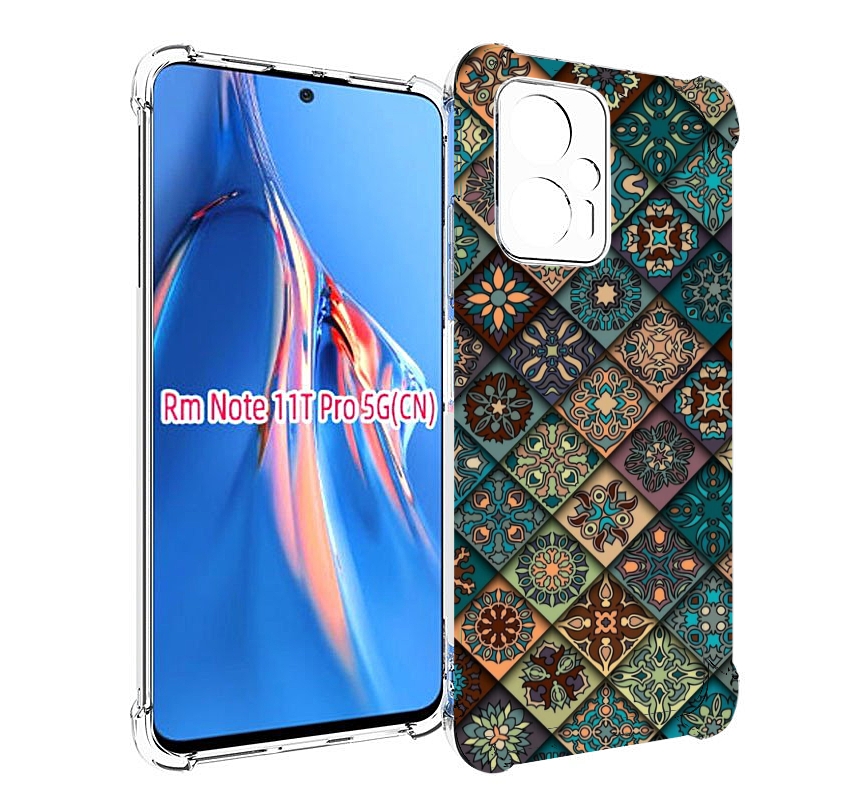 

Чехол MyPads ячейки с арнаментами для Xiaomi Redmi Note 11T Pro / 11T Pro Plus / Poco X..., Прозрачный, Tocco