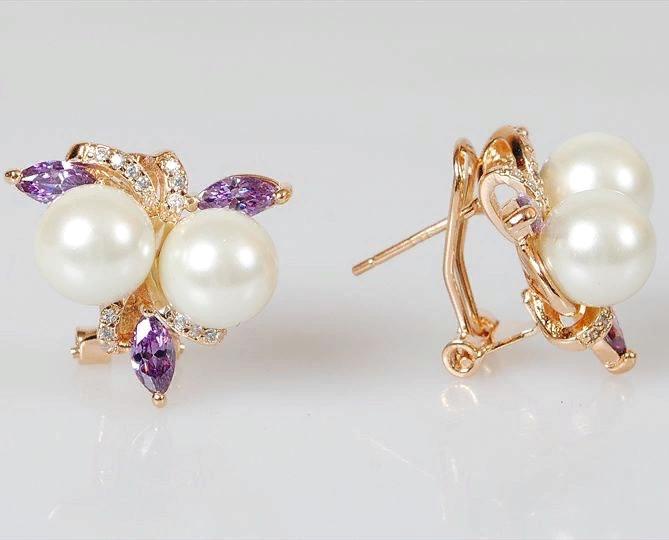 

Серьги из ювелирного сплава Lotus Jewelry 3027E-22fwp-am, жемчуг/циркон/аметист, 3027E-22fwp-am