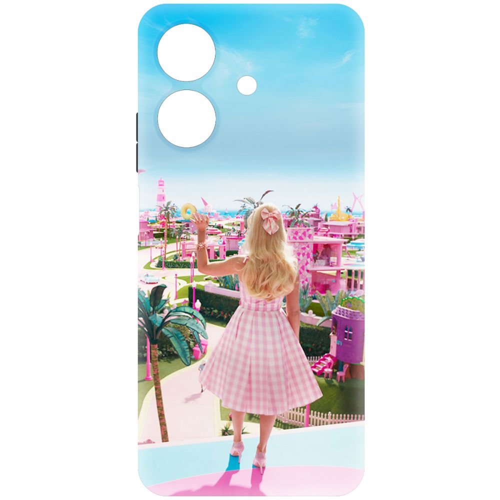 

Чехол-накладка Krutoff Soft Case Барбиленд для Realme Note 60 черный