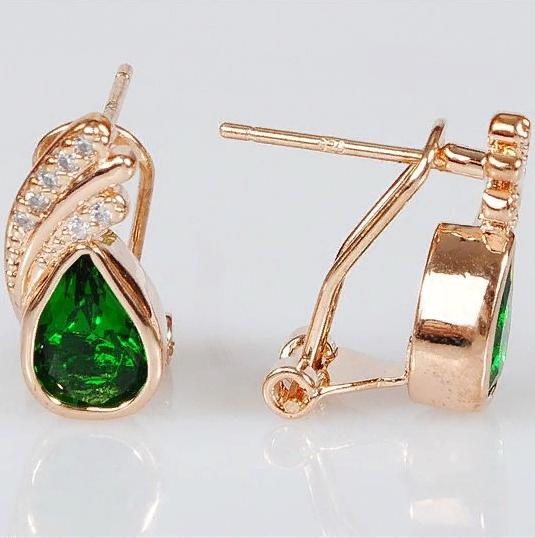 

Серьги из бижутерного сплава Lotus Jewelry 3032E-11Gcz, фианит/циркон, 3032E-11Gcz