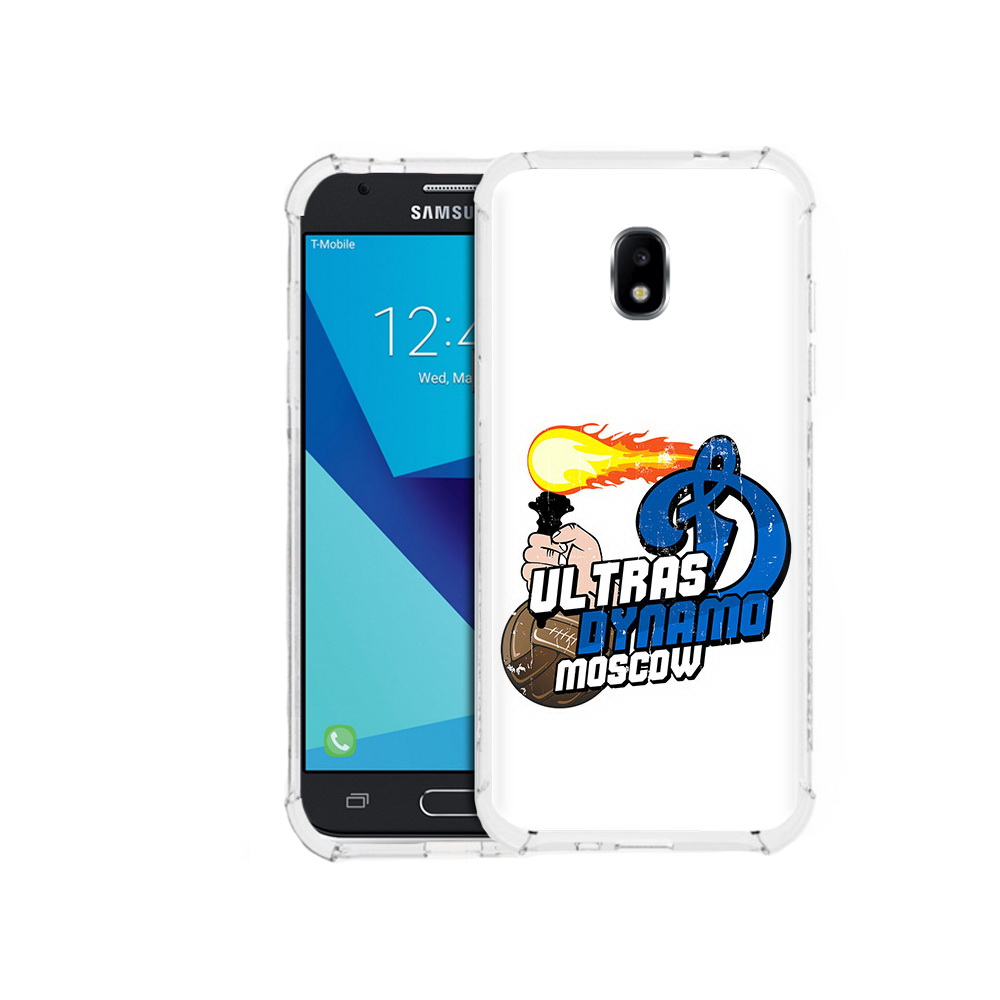 

Чехол MyPads Tocco для Samsung Galaxy J3 (2017) ФК Динамо (PT74067.575.177), Прозрачный, Tocco