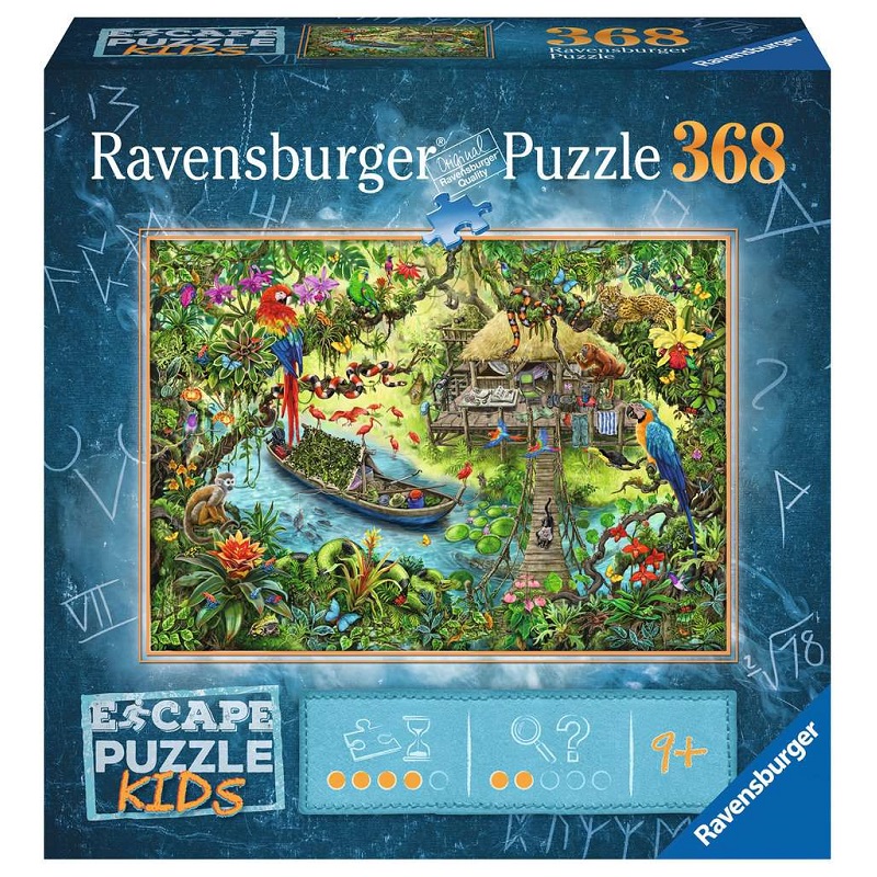 

Пазл-квест Ravensburger 368 Путешествие по джунглям, 12934