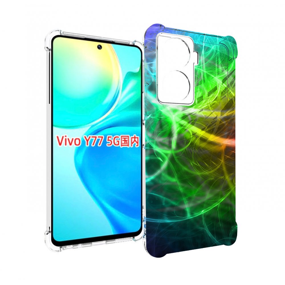 

Чехол MyPads разноцветная-абстракция-линиями для Vivo Y77 5G, Прозрачный, Tocco