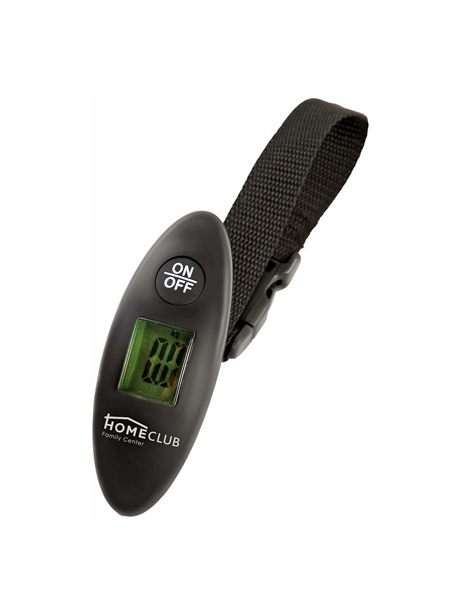 

Весы для багажа Homeclub YJ1C-01, черный, YJ1C-01