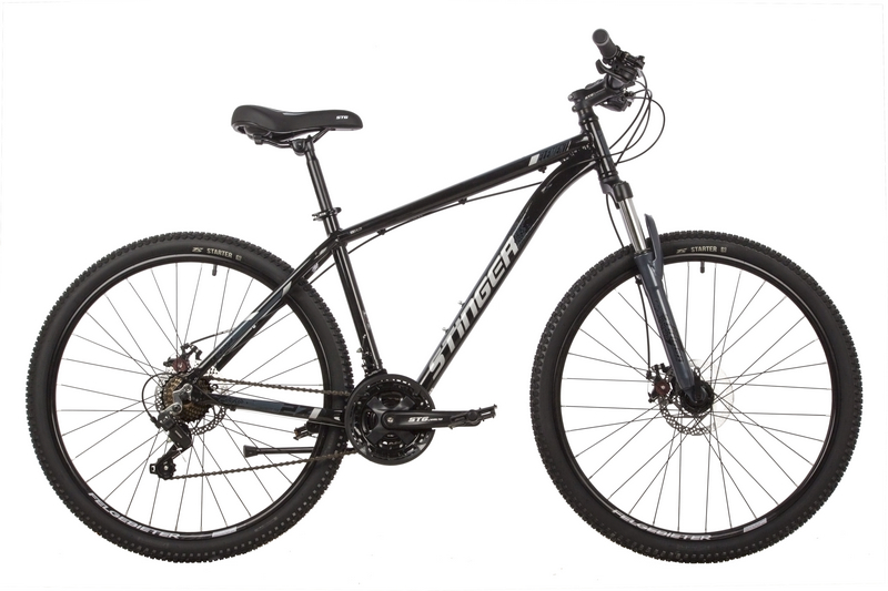 фото Велосипед stinger 27.5" element std черный, размер 16"